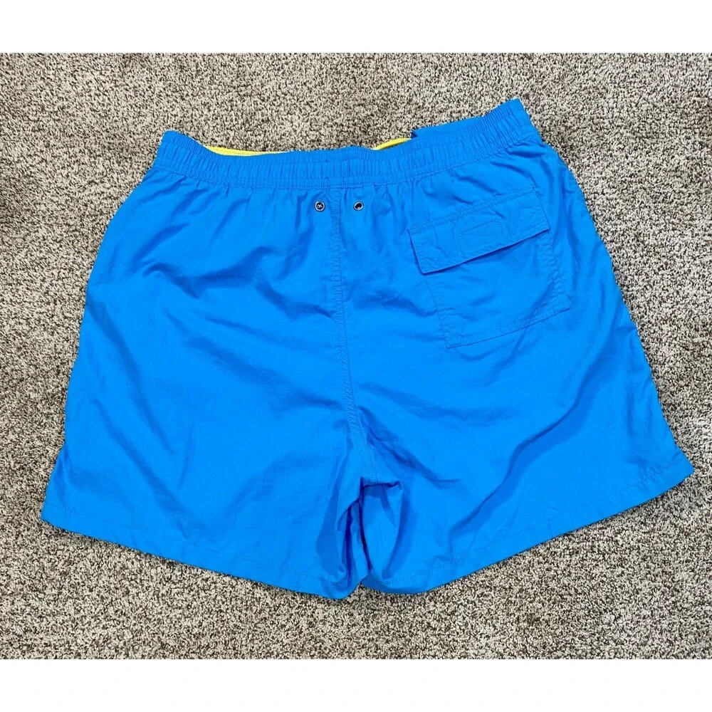 VTG Polo Ralph Lauren Mesh Brief Liner Swim Trunks 5” Men’s XL Blue Drawstring